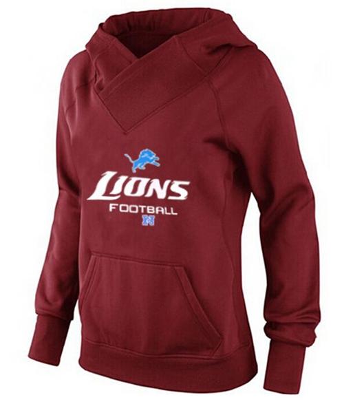 Women's Detroit Lions Big & Tall Critical Victory Pullover Hoodie Red cheap jerseys for sale - CheapJerseys.Shop