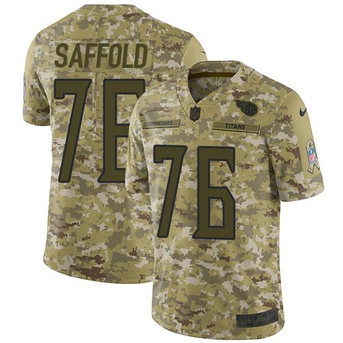 Tennessee Titans #76 Rodger Saffold Camo Men's Stitched Limited 2018 Salute To Service Jersey Men's cheap jerseys for sale - CheapJerseys.Shop