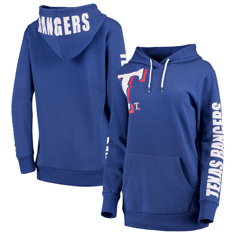 Texas Rangers G-III 4Her By Carl Banks Women's 12th Inning Pullover Hoodie Royal cheap jerseys for sale - CheapJerseys.Shop