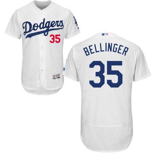 Los Angeles Dodgers #35 Cody Bellinger White Flexbase Authentic Collection Stitched Jersey Men's cheap jerseys for sale - CheapJerseys.Shop