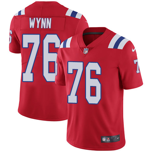 New England Patriots #76 Isaiah Wynn Red Alternate Youth Stitched Vapor Untouchable Limited Jersey Youth cheap jerseys for sale - CheapJerseys.Shop