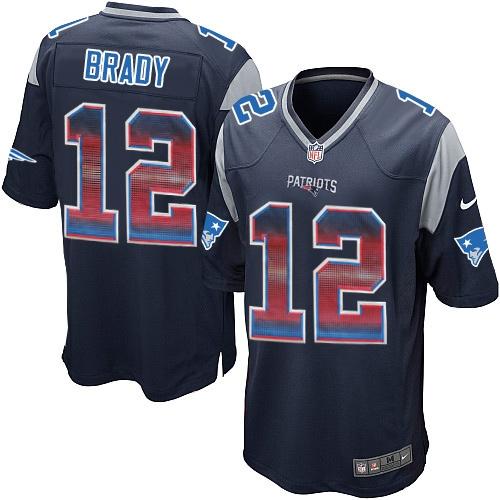 Patriots #12 Tom Brady Navy Blue Team Color Men's Stitched Limited Strobe Jersey cheap jerseys for sale - CheapJerseys.Shop