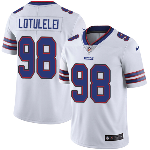 Buffalo Bills #98 Star Lotulelei White Men's Stitched Vapor Untouchable Limited Jersey Men's cheap jerseys for sale - CheapJerseys.Shop
