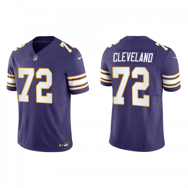 Ezra Cleveland Minnesota Vikings Purple Classic Vapor F.U.S.E. Limited Jersey cheap jerseys for sale - CheapJerseys.Shop