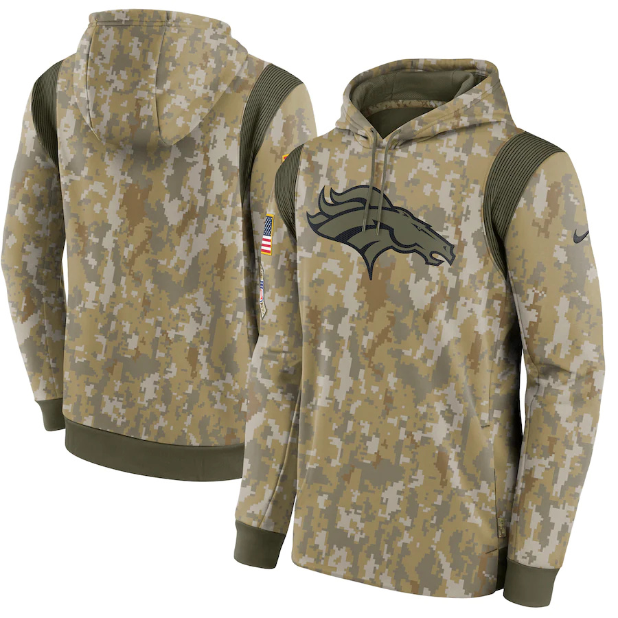 Denver Broncos Camo 2021 Salute To Service Therma Performance Pullover Hoodie cheap jerseys for sale - CheapJerseys.Shop