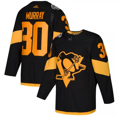 Pittsburgh Penguins #30 Matt Murray Black 2019 Stadium Series Authentic Stitched Jersey Men's cheap jerseys for sale - CheapJerseys.Shop