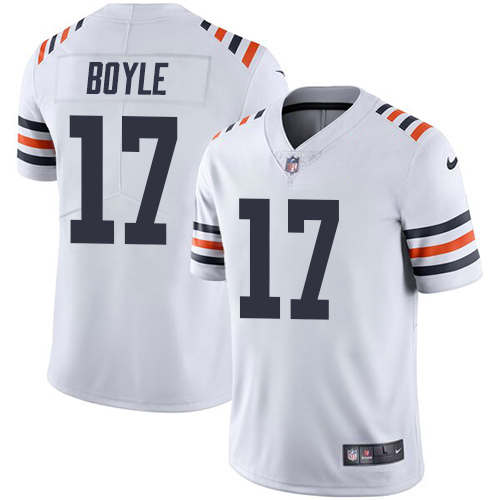 Bears #17 Tim Boyle White Youth 2019 Alternate Classic Stitched Vapor Untouchable Limited Jersey cheap jerseys for sale - CheapJerseys.Shop