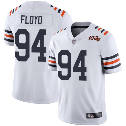 Chicago Bears #94 Leonard Floyd White Alternate Youth Stitched Vapor Untouchable Limited 100th Season Jersey Youth cheap jerseys for sale - CheapJerseys.Shop