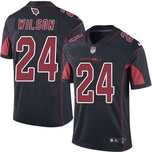 Arizona Cardinals #24 Adrian Wilson Black Men's Stitched Limited Rush Jersey Men's cheap jerseys for sale - CheapJerseys.Shop