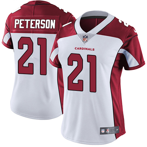 Cardinals #21 Patrick Peterson White Women's Stitched Vapor Untouchable Limited Jersey cheap jerseys for sale - CheapJerseys.Shop
