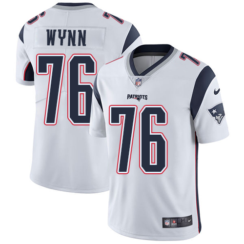 New England Patriots #76 Isaiah Wynn White Men's Stitched Vapor Untouchable Limited Jersey Men's cheap jerseys for sale - CheapJerseys.Shop
