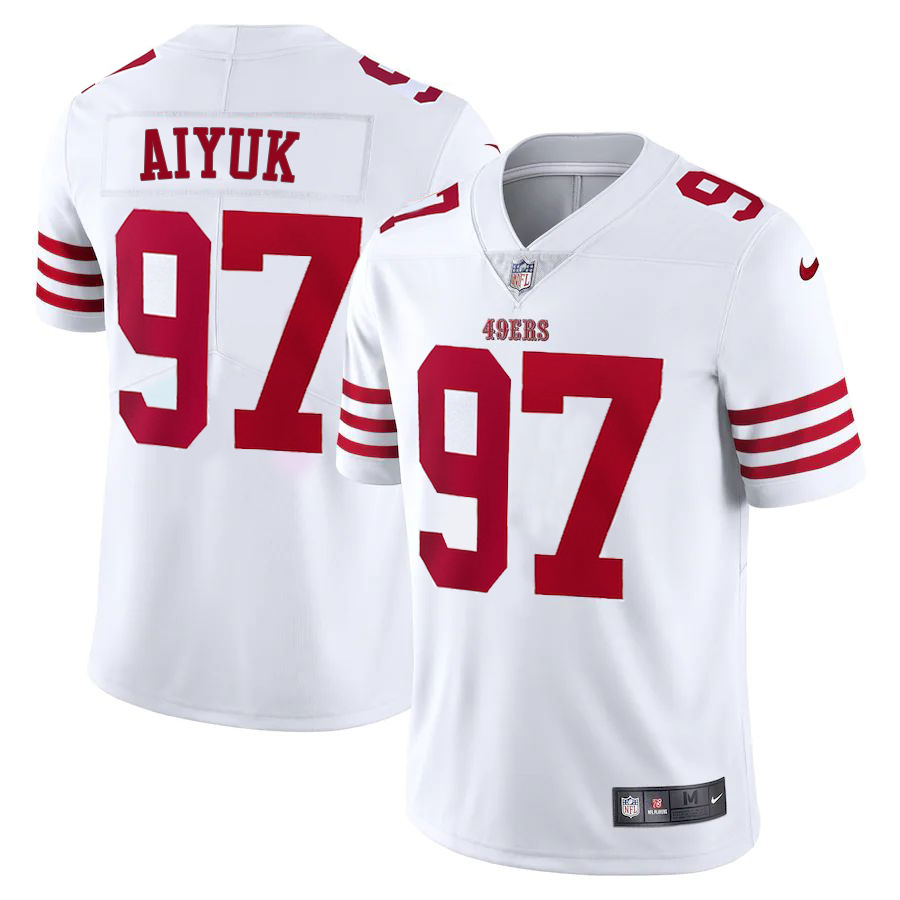 San Francisco 49ers #97 Nick Bosa White Men's 2022-23 Authentic Stitched Vapor Untouchable Elite Jersey cheap jerseys for sale - CheapJerseys.Shop