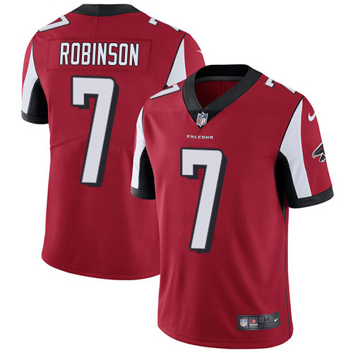 Falcons #7 Bijan Robinson Red Team Color Men's Stitched Vapor Untouchable Limited Jersey cheap jerseys for sale - CheapJerseys.Shop