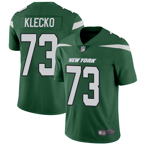 New York Jets #73 Joe Klecko Green Team Color Men's Stitched Vapor Untouchable Limited Jersey Men's cheap jerseys for sale - CheapJerseys.Shop
