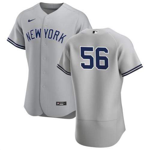 New York New York Yankees #56 Jonathan Holder Men's Gray Road 2020 Authentic Player Jersey Men's cheap jerseys for sale - CheapJerseys.Shop