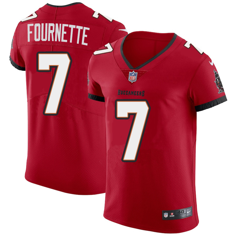 Tampa Bay Buccaneers #7 Leonard Fournette Men's Red Vapor Elite Jersey cheap jerseys for sale - CheapJerseys.Shop