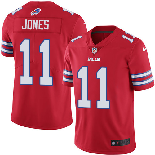 Buffalo Bills #11 Zay Jones Red Youth Stitched Limited Rush Jersey Youth cheap jerseys for sale - CheapJerseys.Shop