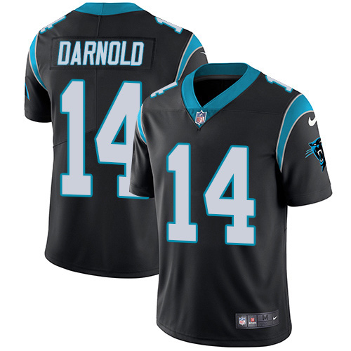 Panthers #14 Sam Darnold Black Team Color Men's Stitched Vapor Untouchable Limited Jersey cheap jerseys for sale - CheapJerseys.Shop