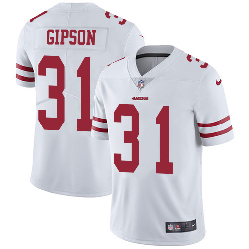 49ers #31 Tashaun Gipson White Youth Stitched Vapor Untouchable Limited Jersey cheap jerseys for sale - CheapJerseys.Shop