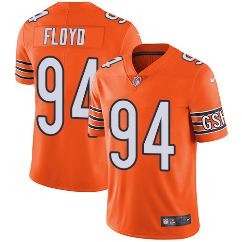 Chicago Bears #94 Leonard Floyd Orange Men's Stitched Limited Rush Jersey Men's cheap jerseys for sale - CheapJerseys.Shop