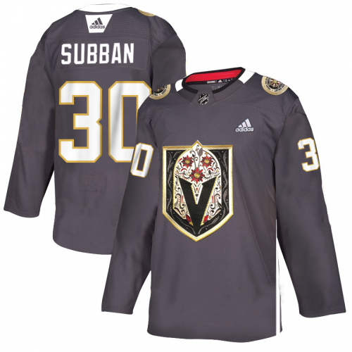 Vegas Golden Vegas Golden Knights #30 Malcolm Subban Men's Grey Latino Heritage Night Stitched Jersey Men's cheap jerseys for sale - CheapJerseys.Shop