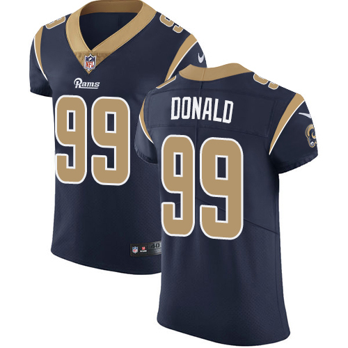 Rams #99 Aaron Donald Navy Blue Team Color Men's Stitched Vapor Untouchable Elite Jersey cheap jerseys for sale - CheapJerseys.Shop