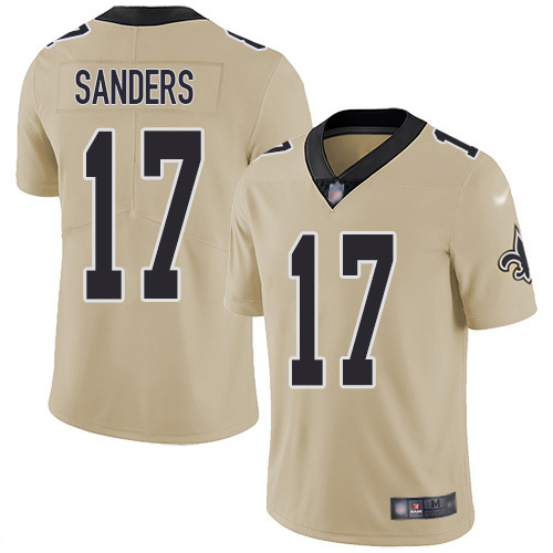 New Orleans Saints #17 Emmanuel Sanders Gold Youth Stitched Limited Inverted Legend Jersey Youth cheap jerseys for sale - CheapJerseys.Shop