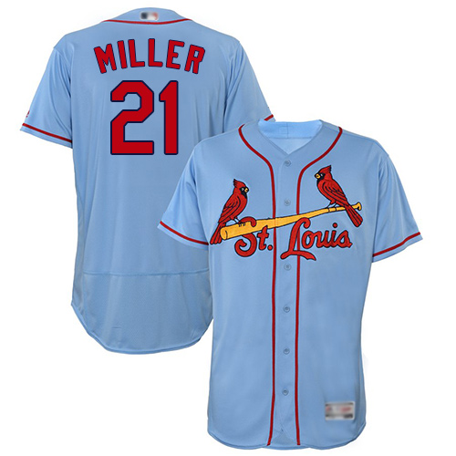 St.Louis Cardinals #21 Andrew Miller Light Blue Flexbase Authentic Collection Stitched Jersey Men's cheap jerseys for sale - CheapJerseys.Shop