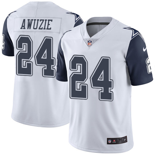 Dallas Cowboys #24 Chidobe Awuzie White Youth Stitched Limited Rush Jersey Youth cheap jerseys for sale - CheapJerseys.Shop