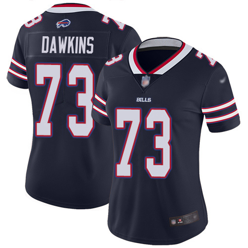 Bills #73 Dion Dawkins Navy Women's Stitched Limited Inverted Legend Jersey cheap jerseys for sale - CheapJerseys.Shop