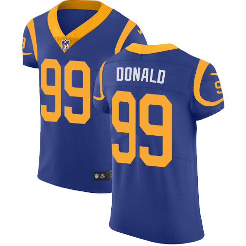 Rams #99 Aaron Donald Royal Blue Alternate Men's Stitched Vapor Untouchable Elite Jersey cheap jerseys for sale - CheapJerseys.Shop