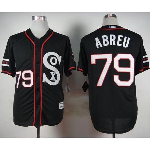 Chicago White Sox #79 Jose Abreu Black New Cool Base Stitched Jersey Men's cheap jerseys for sale - CheapJerseys.Shop