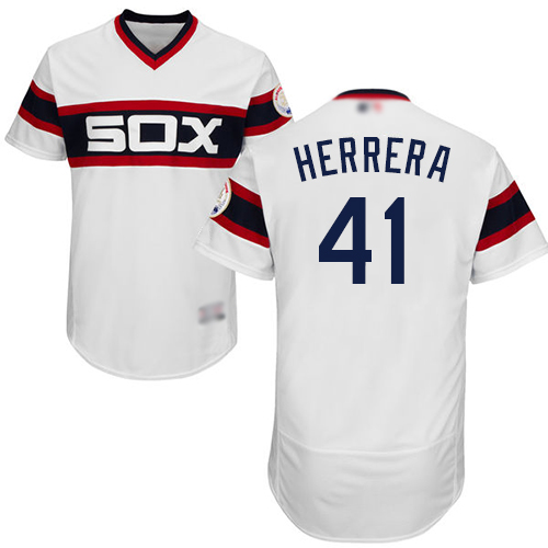 Chicago White Sox #41 Kelvin Herrera White Flexbase Authentic Collection Alternate Home Stitched Jersey Men's cheap jerseys for sale - CheapJerseys.Shop