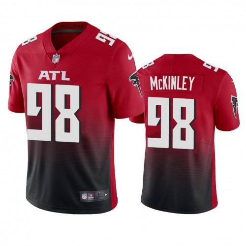 Atlanta Atlanta Falcons #98 Takkarist Mckinley Men's Red 2nd Alternate 2020 Vapor Untouchable Limited Jersey Men's cheap jerseys for sale - CheapJerseys.Shop