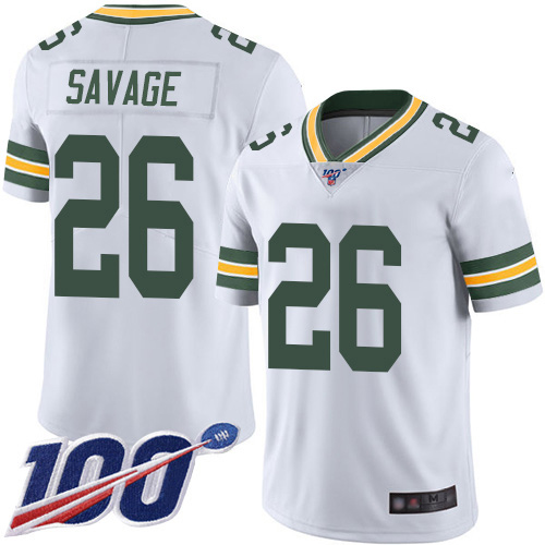 Packers #26 Darnell Savage White Youth Stitched 100th Season Vapor Limited Jersey cheap jerseys for sale - CheapJerseys.Shop