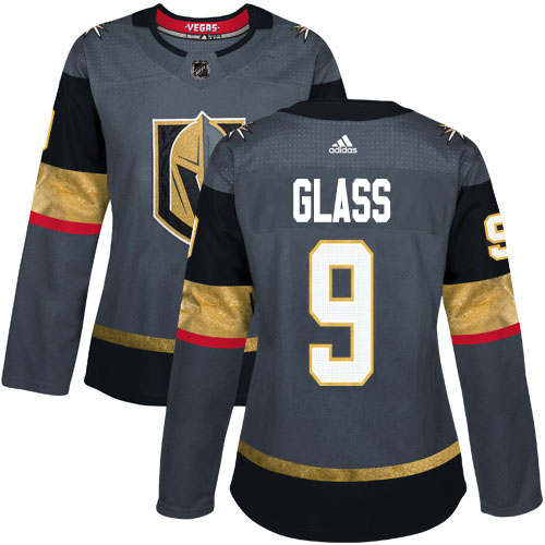 Golden Vegas Golden Knights #9 Cody Glass Grey Home Authentic Women's Stitched Jersey Womens cheap jerseys for sale - CheapJerseys.Shop