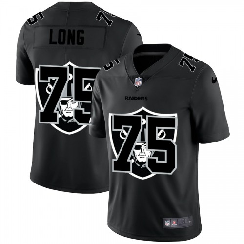 Las Vegas Las Vegas Raiders #75 Howie Long Men's Team Logo Dual Overlap Limited Jersey Black Men's cheap jerseys for sale - CheapJerseys.Shop
