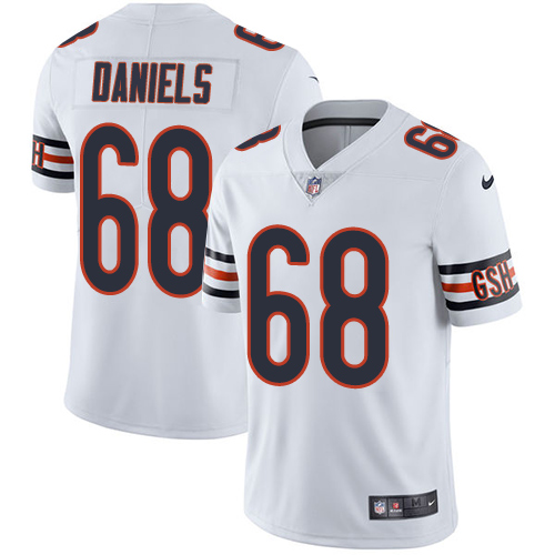 Chicago Bears #68 James Daniels White Men's Stitched Vapor Untouchable Limited Jersey Men's cheap jerseys for sale - CheapJerseys.Shop