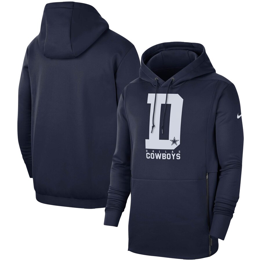 Dallas Cowboys Sideline Local Performance Pullover Hoodie Navy cheap jerseys for sale - CheapJerseys.Shop