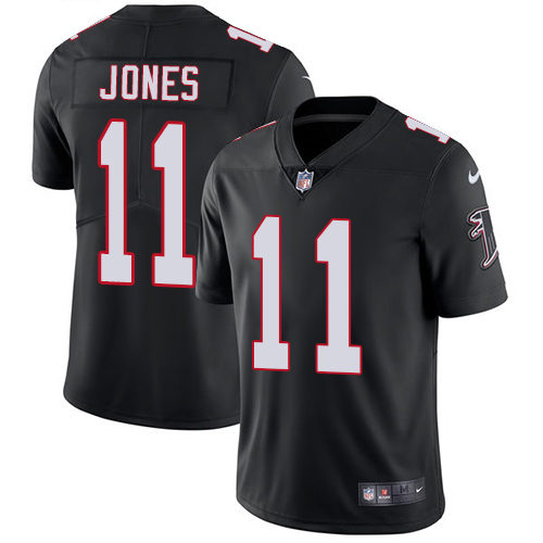 Atlanta Falcons #11 Julio Jones Black Alternate Men's Stitched Vapor Untouchable Limited Jersey Men's cheap jerseys for sale - CheapJerseys.Shop