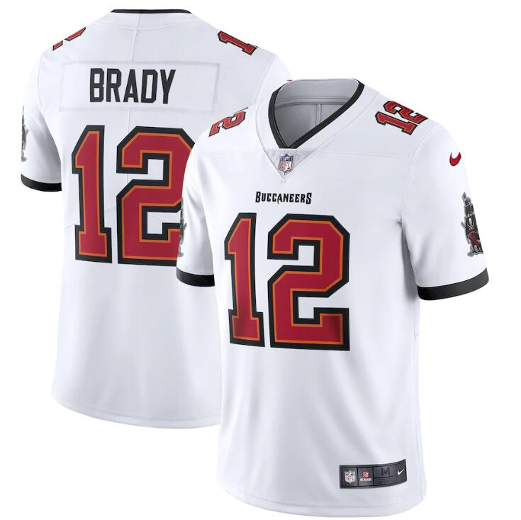 Tampa Bay Buccaneers #12 Tom Brady Youth White Vapor Limited Jersey cheap jerseys for sale - CheapJerseys.Shop