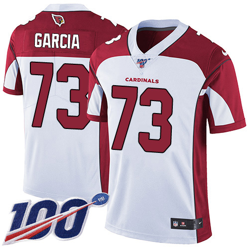 Cardinals #73 Max Garcia White Men's Stitched 100th Season Vapor Limited Jersey cheap jerseys for sale - CheapJerseys.Shop