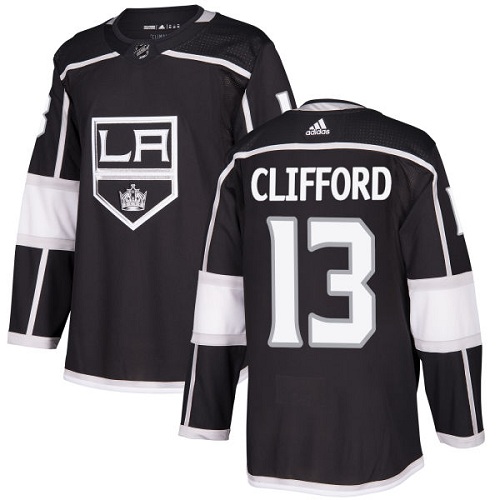 Los Angeles Kings #13 Kyle Clifford Black Home Authentic Stitched Jersey Men's cheap jerseys for sale - CheapJerseys.Shop