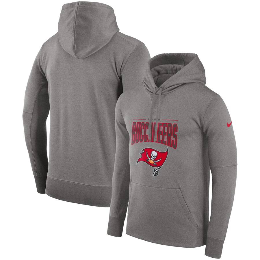 Tampa Bay Buccaneers Sideline Property Of Performance Pullover Hoodie Gray cheap jerseys for sale - CheapJerseys.Shop