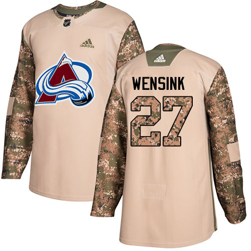 Colorado Avalanche #27 John Wensink Camo Authentic 2017 Veterans Day Stitched Jersey Men's cheap jerseys for sale - CheapJerseys.Shop