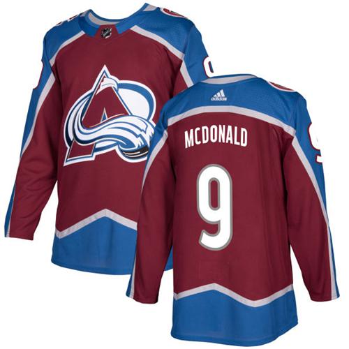 Colorado Avalanche #9 Lanny McDonald Burgundy Home Authentic Stitched Youth Jersey Youth cheap jerseys for sale - CheapJerseys.Shop