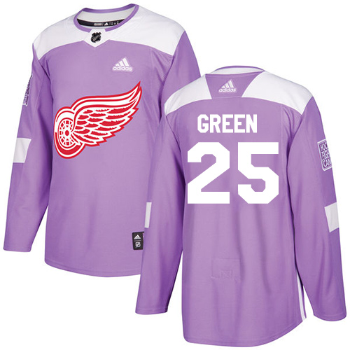 Detroit Red Wings #25 Mike Green Purple Authentic Fights Cancer Stitched Youth Jersey Youth cheap jerseys for sale - CheapJerseys.Shop