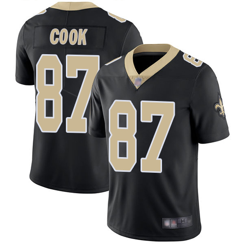New Orleans Saints #87 Jared Cook Black Team Color Men's Stitched Vapor Untouchable Limited Jersey Men's cheap jerseys for sale - CheapJerseys.Shop