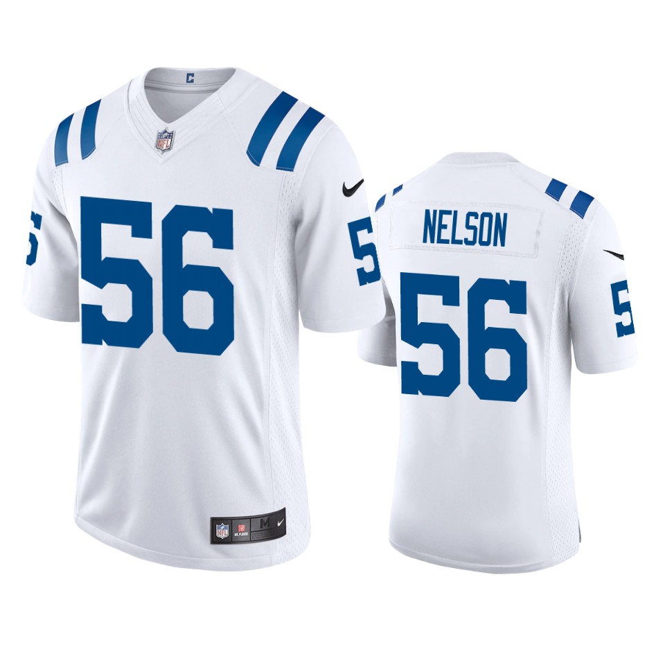 Indianapolis Colts #56 Quenton Nelson Men's White 2020 Vapor Limited Jersey cheap jerseys for sale - CheapJerseys.Shop