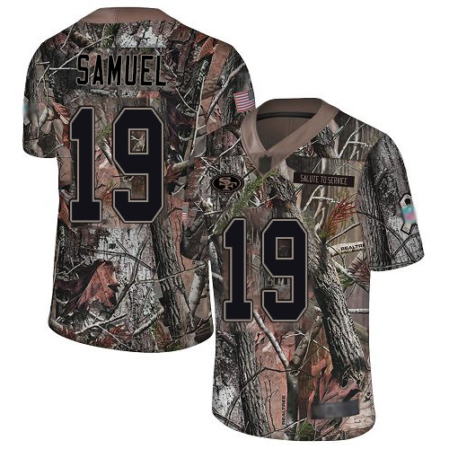 49ers #19 Deebo Samuel Camo Youth Stitched Limited Rush Realtree Jersey cheap jerseys for sale - CheapJerseys.Shop